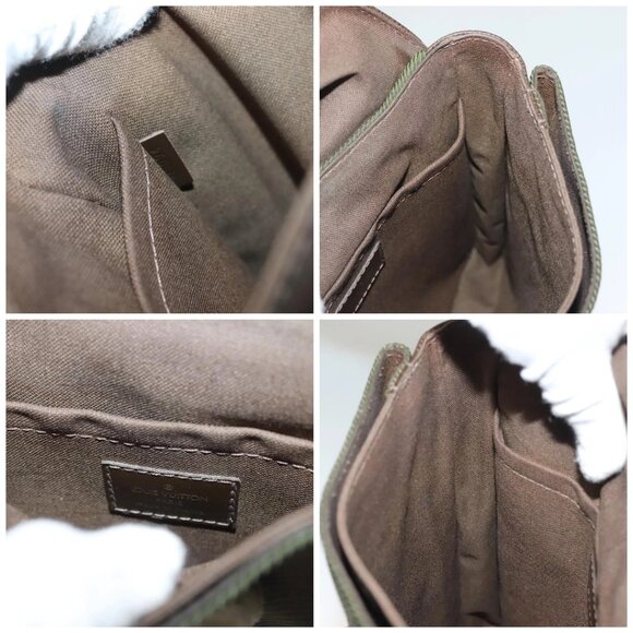 LOUIS VUITTON Taiga Saratov PM Shoulder Bag Grizzly M30898 LV Auth 129021 - Picture 15 of 16